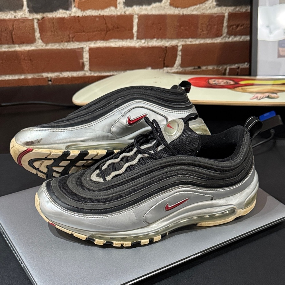 Nike Air Max 97 Silver/Black Sz. 10